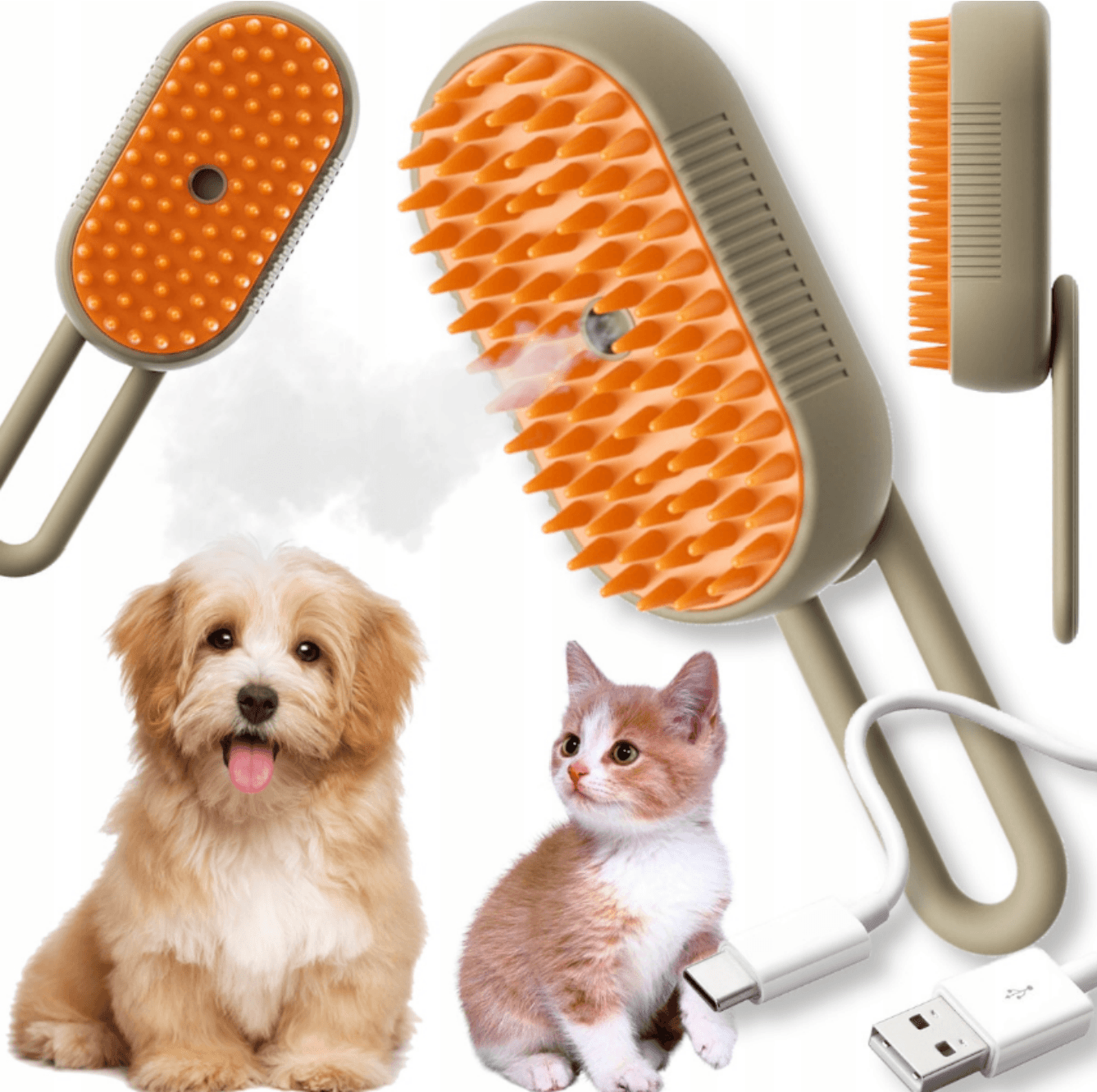 Elektryczna Szczotka parowa dla Zwierząt